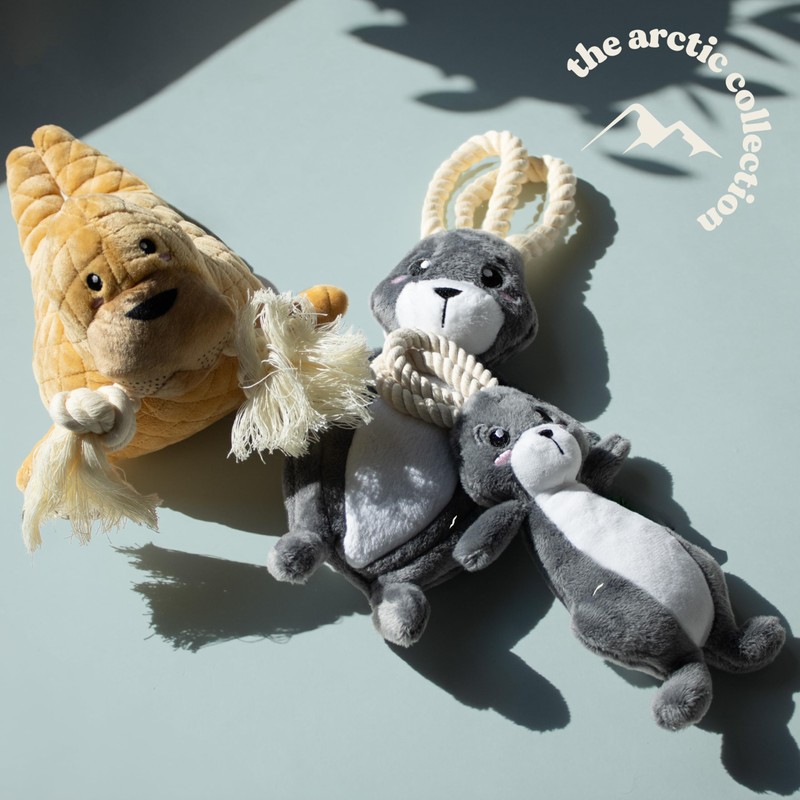 GRRREEN Arctic Collection Dog Toys | Small Sized Artie The