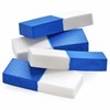 Emraw Two-Tone White & Blue Vinyl Soft Pencil Mark Eraser
