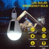 Outdoor E27 LED Bulb Light Solar Powered for Camping Tent