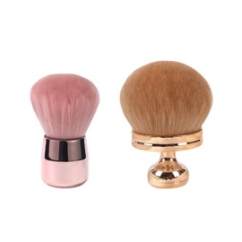 MUNSKT Extra großer Make-up-Pinsel, 2-teilig, professionelles Bräunungspinsel-Set, für Gesicht, Beine, Rückenbräunung, Grundierung