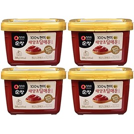 Chung Jung One Sunchang Gochujang 500 Gram Mild Spice Pack of 4