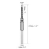 uxcell Square Hole Drill Bit, 5/16" High-Carbon Steel Hollow Chisel
