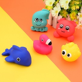 A10 Kids' Bath Water Play Toy Set for Boys and Girls Free Size/Octopus 50ea