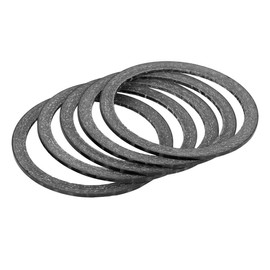 X AUTOHAUX 5pcs Headset Spacer Carbon Fiber Handlebar Stem Spacers Fit 1 1/8 Inch Stem for MTB Mountain Road Bikes Cycling Bicycle 1mm