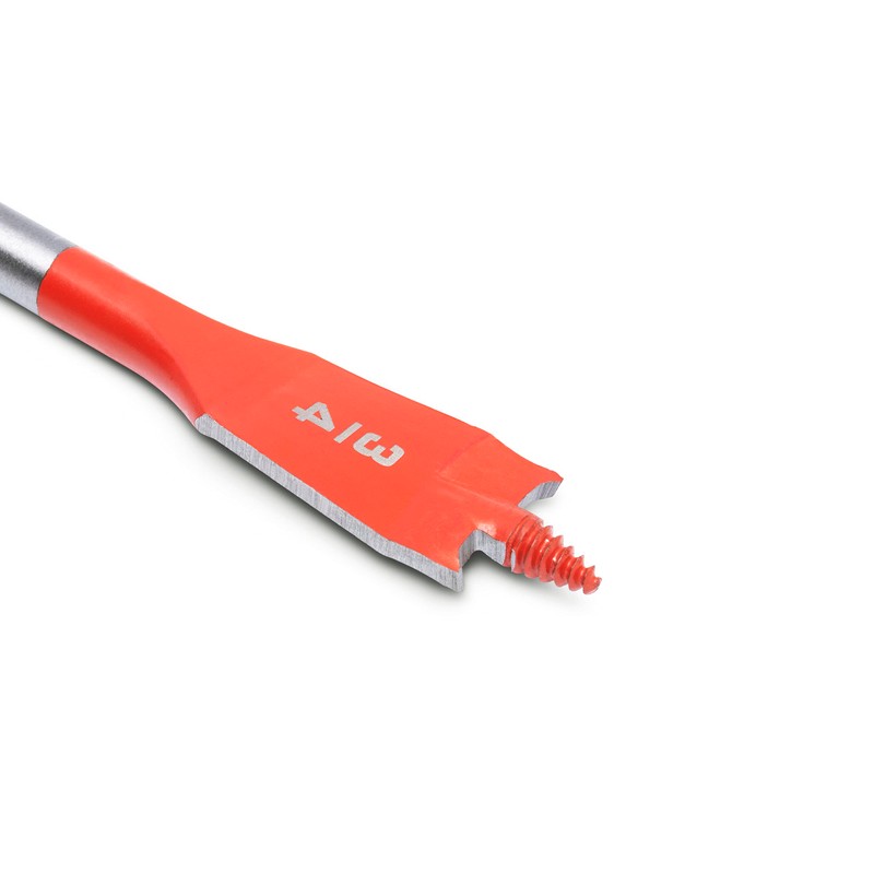 Crescent Screw Point Spade Drill Bit | 4" x 3/4"