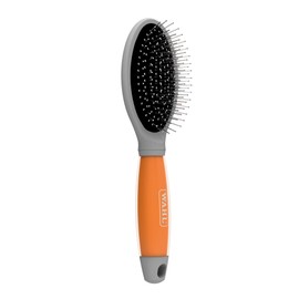 Wahl Nylon Ball Pin Brush, Pet Brush for Dogs and Cats, Professional Grooming Tools, Removes Knots and Tangles, Gel Handle, Pin Brush for Pets, Easy Clean