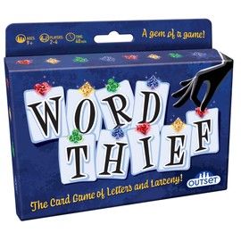 Outset Media Word Thief - Family Card Game of Letters And Larceny