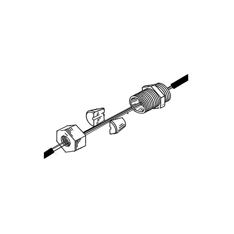 Morris 15390 Kenny Clamp, 8 Awg Stranded