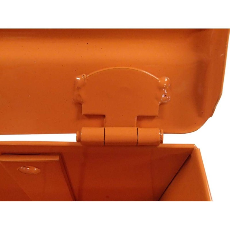 Kubota, Allis Chalmers Mountable Tool Box Orange Metal A-5A3OR