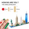 KLMEi City Architecture Skylines Collection Building Sets for Adults New