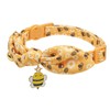 YUDOTE Cat Collar Soft Cotton with Removable Hand Tied Bow
