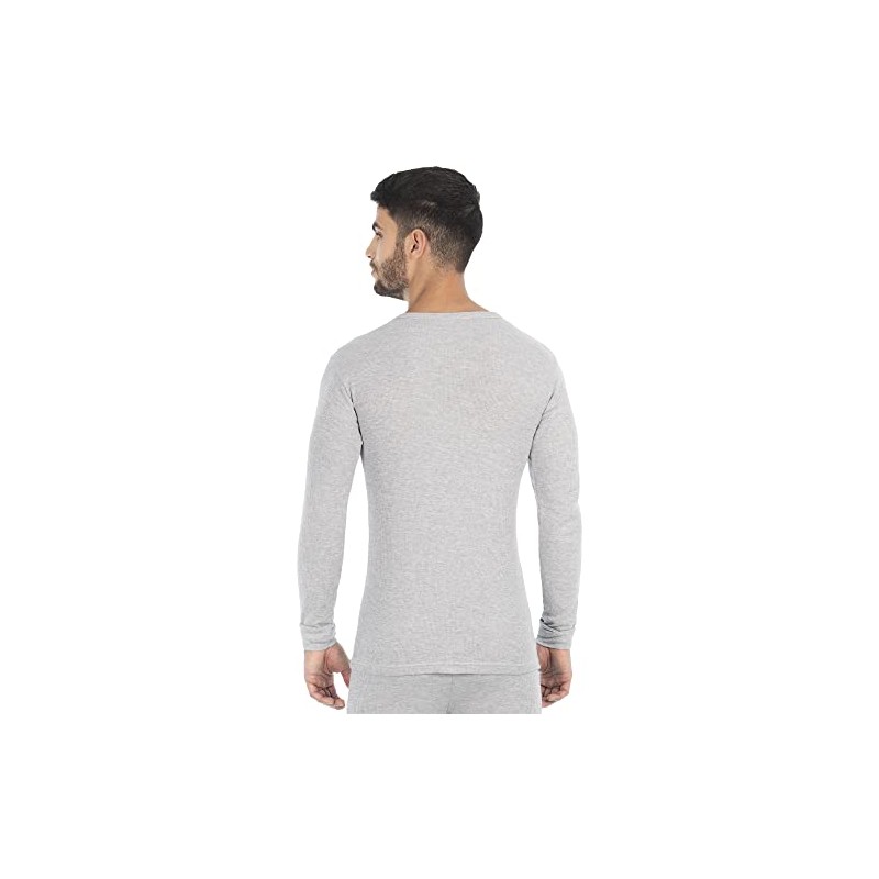 Optima Playera Térmica para Hombre (Gris, Mediano)