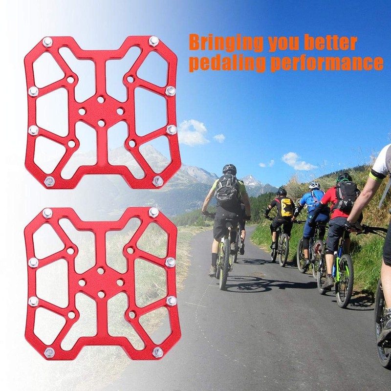 Bike Pedal Adaptor 1 Pair Aluminium Alloy Bike Bicycle Clipless