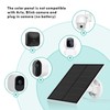 Solar Panel for Security Camera, 5W USB Solar Panel Compatible