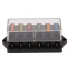 Car Fuse Box - MASO 6Way Blade Fuse Box Block