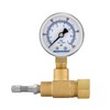 MEASUREMAN Air Over Water Test Regulator with Gauge, 2” Dial,