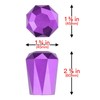 EZAUTO WRAP Universal Purple Diamond Shifter Chrome Aluminum Automatic Shift