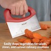Stainless Steel Food Scraper Tool - Multi-Purpose Kitchen Gadget for