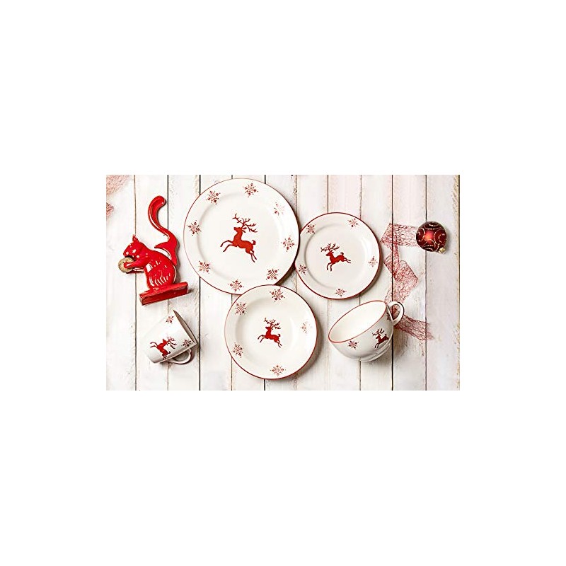 Excèlsa Aluminium Squirrel-Shaped Red Nut Cracker 22.5X15