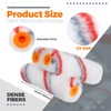 Leumoi 300 Pcs 4 Inch Mini Paint Roller Cover 1/2"