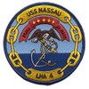 Squadron Nostalgia LLC USS Nassau- LHA-4 Patch – Sew On,