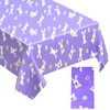 Easter Tablecloth, Easter Bunny Table Covers, Easter Colourful Egg Table,