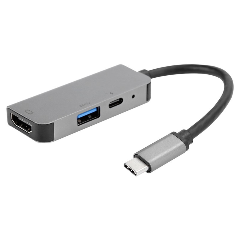 3 in 1 Hub Adapter TypeC to HDMI USB 3.1