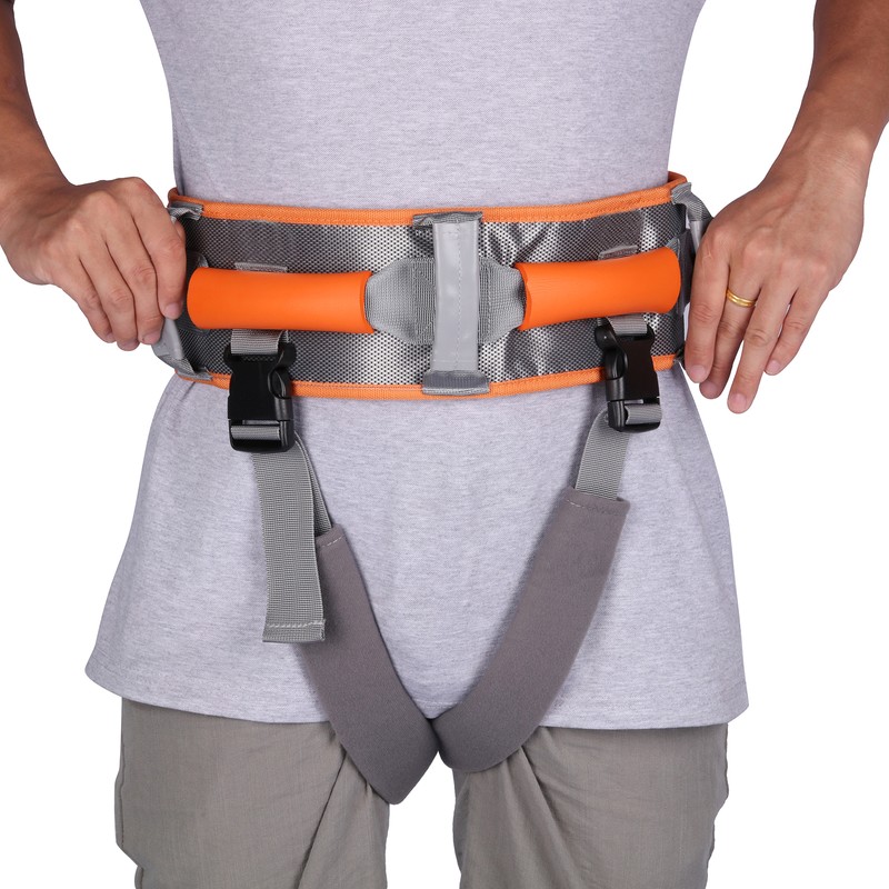 Transfer Belt Safety Nursing Elderly Patient Assist with 7 Handles
