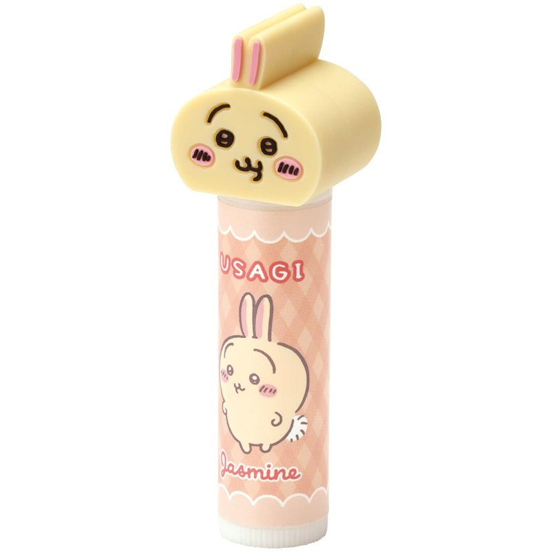 Skater CMCL1 Mascot Lip Balm, Chiikawa, Rabbit, Jasmine Scent