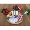 Generisch Bamboo Plates, Wooden Plates, Made of Environmentally Friendly Bamboo