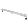 Uni-Green 36 inch Linear Shower Drain with Leveling Feet -