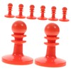 Kisangel Camping Rod Cover Case Set of 8 Mini Plastic