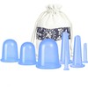 500-miles Cupping Therapy Sets 7Pcs Silicone Anti Cellulite Cup Vacuum