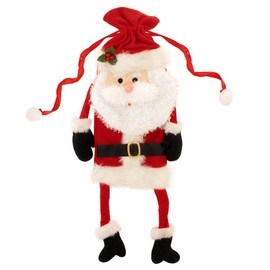 Burton and Burton 9712782 Santa Shaped Bottle Bag, Multicolor