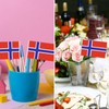 Norway Flag Norwegian Flag, Small Mini Handheld Norway Flags on
