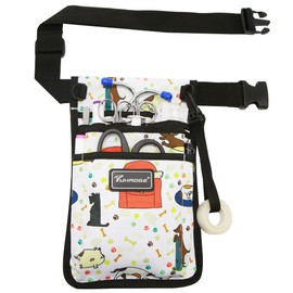 Nurse Storage Bag Practical Waist Bag Nurse Pocket Bag belt organizer pouch. (Pet dog)