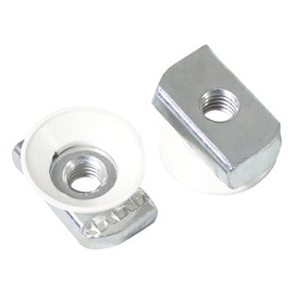 Abeicy 20 Pack 3/8"-16 Strut Channel Cone Nuts, Twirl Nut with Position Exactly Design, More Easier to Place in The Unistrut