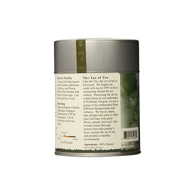 The Tao of Tea, Pearl Green Tea, Loose Leaf, 4.0