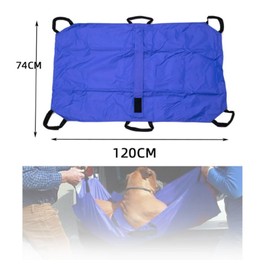 CiCixixi Foldable Pet Carrier, Pet Carrier Foldable Transport Emergency Carrier, Dog Carrier with 6 Handles, Anti-Bite Carrier up to 60 kg, Pet Transport Carrier for Pets with Emergencies