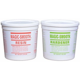 M01193 MOREZMORE Magic Smooth Epoxy 2 Part Gel Compound 4 lb Epoxy Adhesive Epoxy Glue Strong Grip on Small Surface