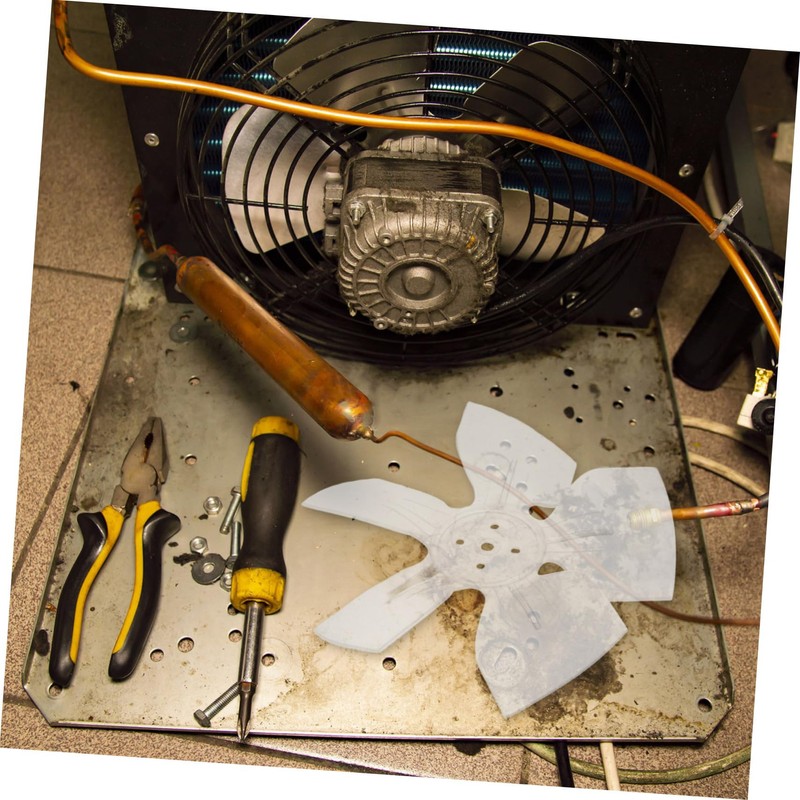 LABRIMP Heavy Duty Freezer Condenser Fan Blade Replacement Sturdy Plastic