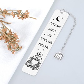 Funny Smutty Bookmarks for Women Men, Smutty Book Lovers Gifts, Christmas Stocking Stuffers for Adults, Book Marks for Reading Women Spicy, Gag Bookish Gifts for Friends, Book Accessories for Women