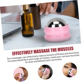 KOMBIUDA 1pc Mini Stainless Steel Face Massager for Body Relaxation Muscle Relief Tool for Cooling Facial Treatments Portable and Skin-friendly Design