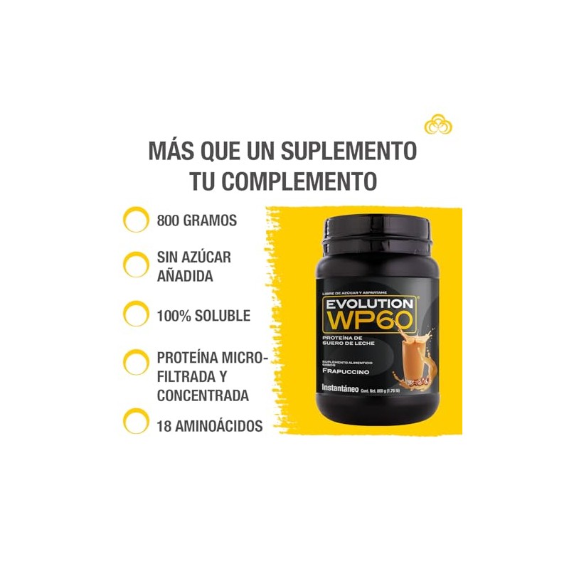 EVOLUTION, Protena de Suero de Leche, WP60, Whey Protein, 18