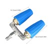 High Pressure Washer Tip Rotating Dual Tips Turbo Nozzle 1/4"