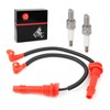Moto1988 Spark plug & Wire Cap Compatible with Polaris RZR