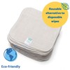 Cheeky Wipes - 25 Washable Bamboo Terry Cloth Wipes, 15x15cm