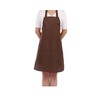 WS Accessories 2 Pocket Apron 60x70cm - Ideal for kitchen, home and garden use [Brown]