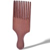 Men's Beard Pick - Wooden Hair Comb with Coarse Teeth