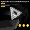 HAowosi Metal Lathe Cutting Tools,5 Sets of 1/4 Carbide Metal